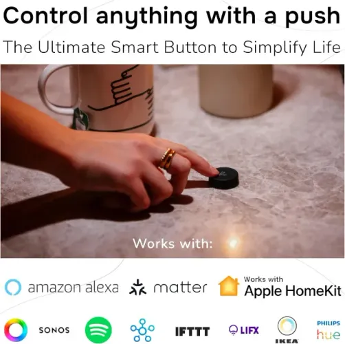 Kit De Automação  Flic2 -alexa-philips Hue-smarthings e muito + 