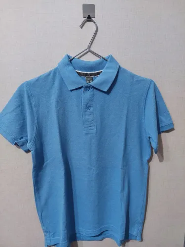 Camiseta Polo Azul Infantil