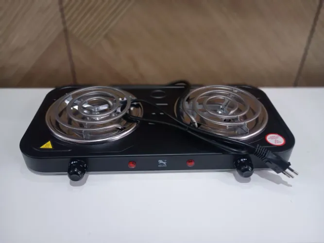 Fogão elétrico 2 bocas novo 110V 2000W de potência