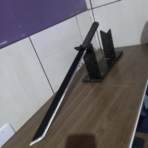 Katana Decorativa - Lâmina em Aço Carbono