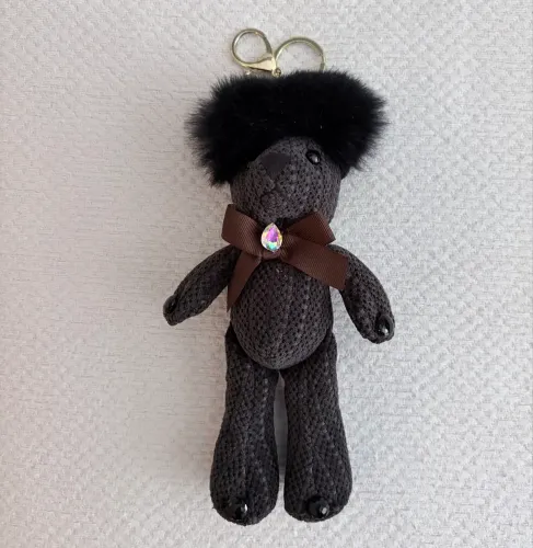 Chaveiro de bolsa ursinho