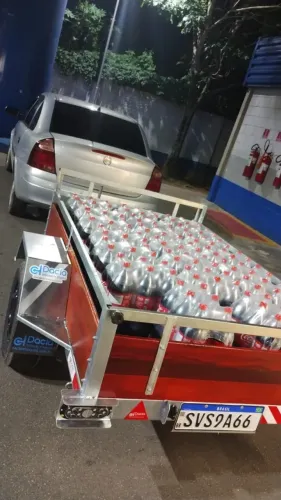 Carretinha dacla reboque galvanizado