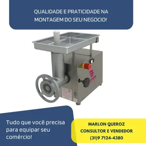 Moedor de Carne Boca 10 Inox Braesi