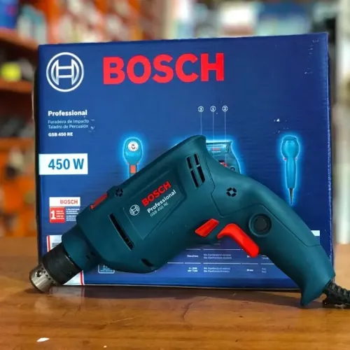 Bosch Furadeira de Impacto GSB 450 RE 450W - Ferramentas com o melhor preço!