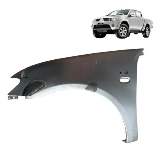 Paralama L200 Triton 2009 A 2015 Esquerdo Sem Furo Original
