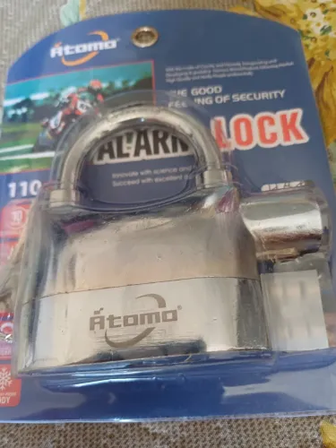 CADEADO COM ALARME