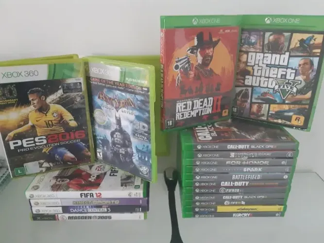 Jogos xbox 360 e xbox one, valor de cada jogo na descrição, MÍDIA FISICA, ORIGINAIS