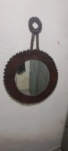 Espelho decorativo rústico