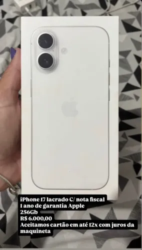 iPhone 17 - 256gb LACRADO 