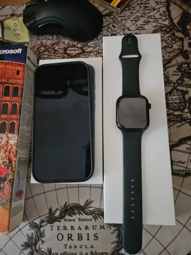 Iphone 17 256gb preto + capinha original apple