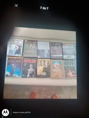 Diversos CDs e DVDs