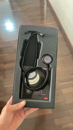 Estetoscópio Littmann® Classic III Cor Preto Rainbow