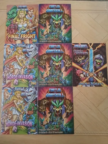 Mini gibi MOTU origins "Horde Invasion" - Versão Americana (com texto em inglês)