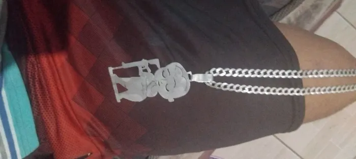 Corrente 9mm 70cm e dois paje