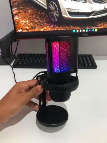 Microfone Condensador de PC Semi Novo