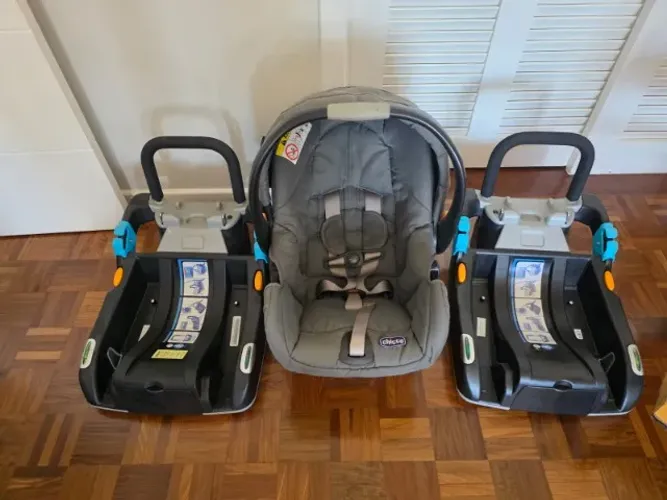 Bebê Conforto Chicco KeyFit 30 com 2 Bases - Ideal para Famílias com 2 Carros!