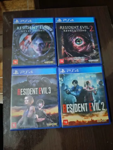 Resident evil ps4 lote (revelations raro)