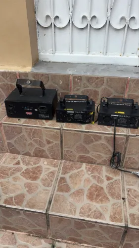 Iluminação jogo de luz modelo Laser para festas