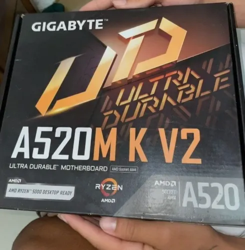 PLACA-MÃE GIGABYTE A520M K V2 AM4
