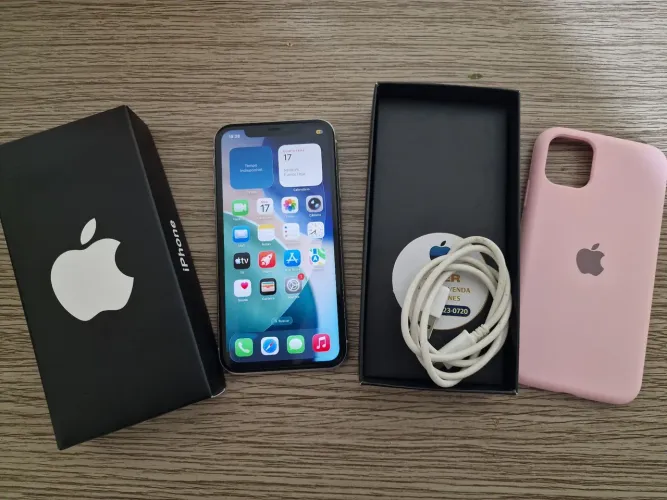 Iphone 11 branco todo original com acessorios entrega gratis .