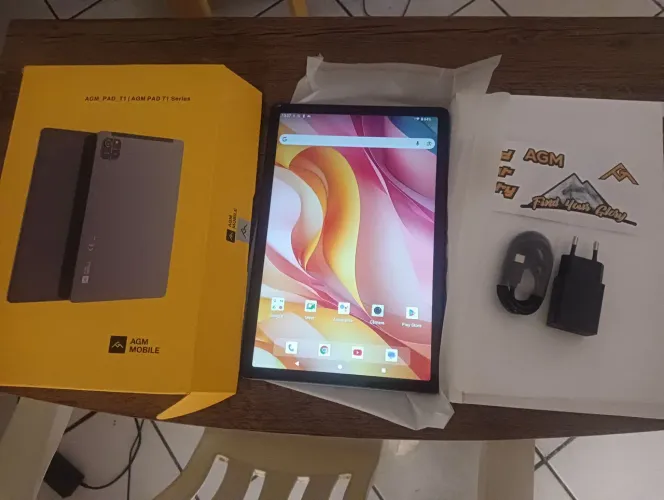 Tablet AGM Pad T1 8/128Gb 11 Full HD Dual Chip Impecável 