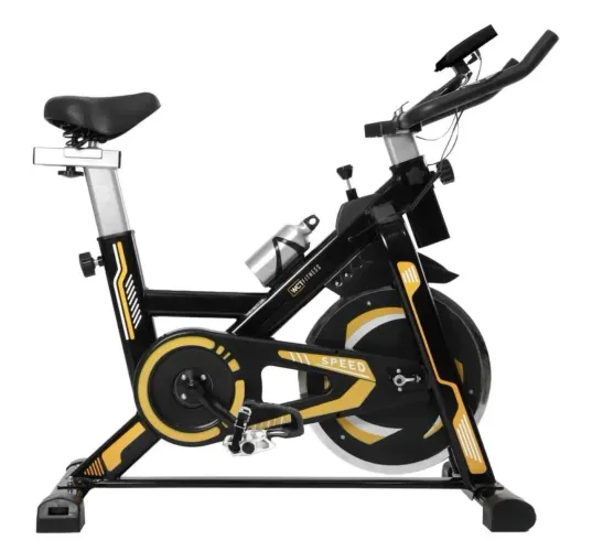 Bicicleta Spinning Com Roda De Inércia De 13kg Wct Fitness Cor Preto