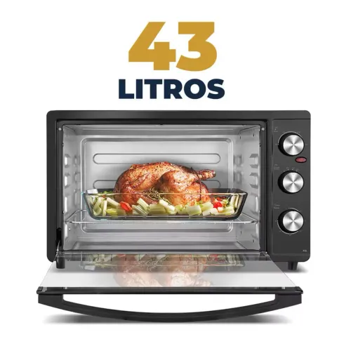 Forno Elétrico Britânia 43L | NA CAIXA, NUNCA USADO!