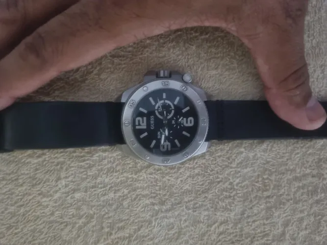 Relogio Guess pulseira de couro