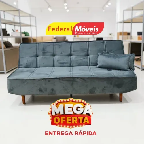 Sofá Cama Preço Imbatível 1,88m D33 - Entregamos