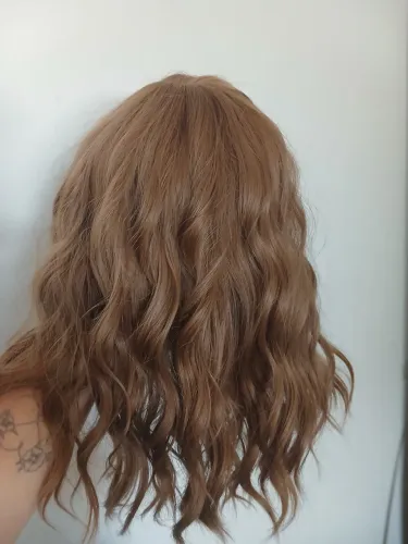 Lace cabelo fibra ondulada