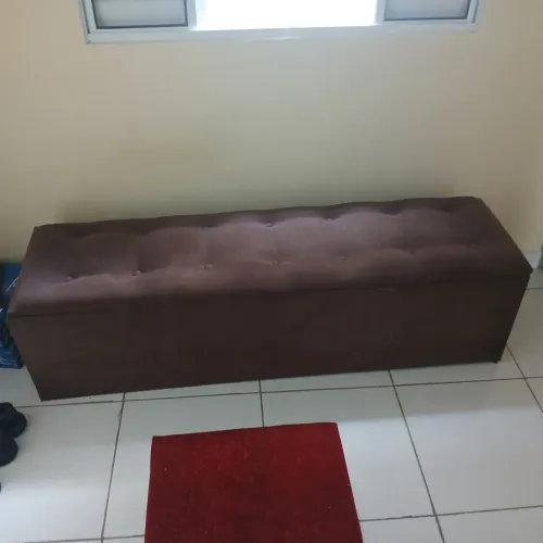 Baú multiuso acolchoado 