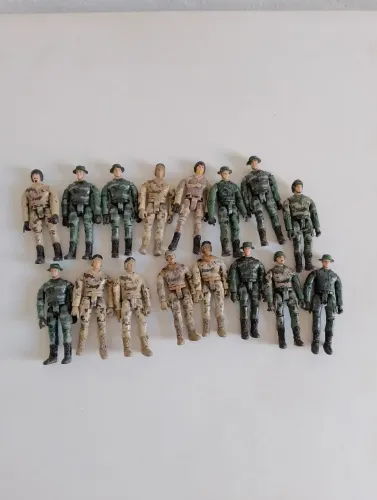 Bonecos articulados Peacekeepers escala 3,75 - Valor por Unidade 