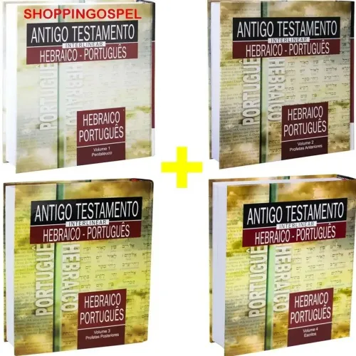 Antigo Testamento Interlinear Hebraico-Portugues