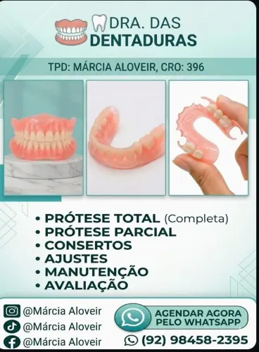 PRÓTESE DENTÁRIA ( DENTADURAS)