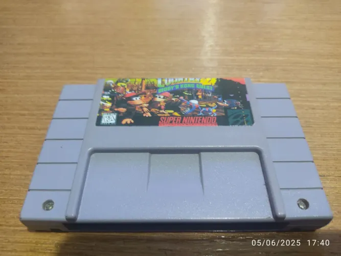 Donkey Kong Country 2, ORIGINAL para Super Nintendo.