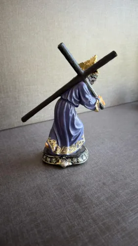 Imagem Jesus Nazareno - Senhor dos Passos com cruz