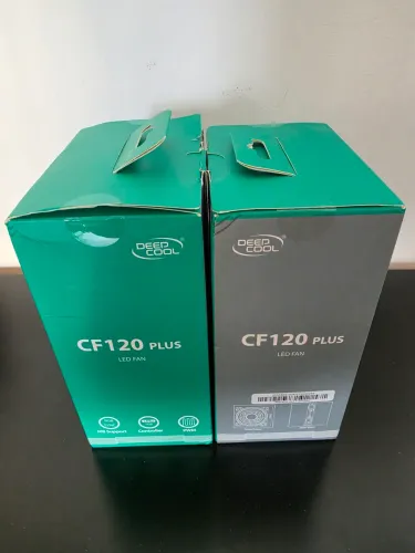 2 kit 6 cooler Deepcool CF120 Plus - Usado