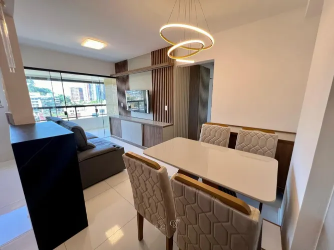 Apartamento Mobiliado 2 Quartos no Palazzo di Milano 67m² com Lazer Completo