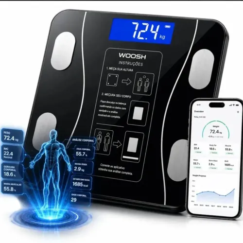 Balança digital woosh smart IMC(para pessoas)