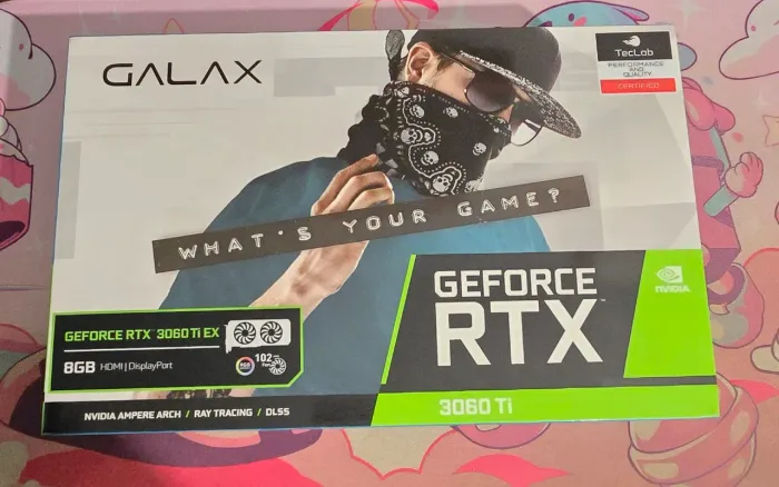 PLACA DE VIDEO RTX 3060TI 8G GALAX EX
