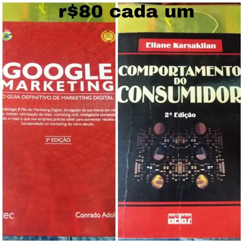 Livros seminovos r$80 cada um