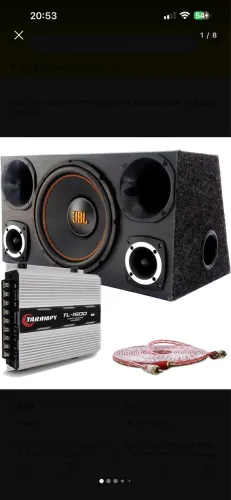 Caixa de som automotivo