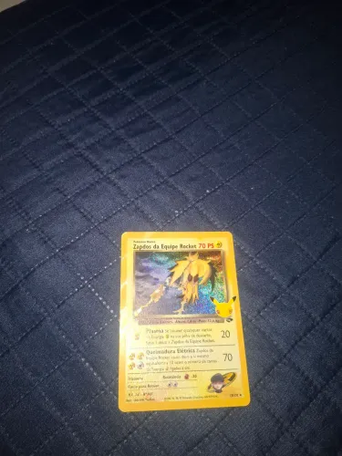 Zapdos da equipe rocket 25 anos