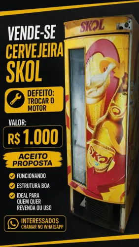 Vende-se cervejeira