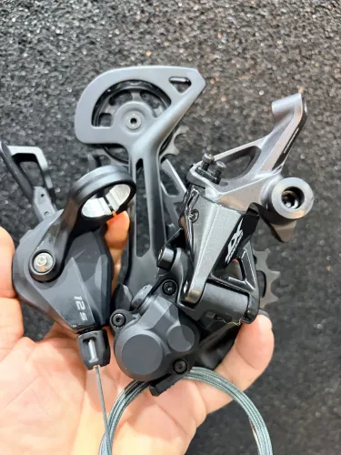 Câmbio 12 Shimano XT E Alavanca 12 V Deore