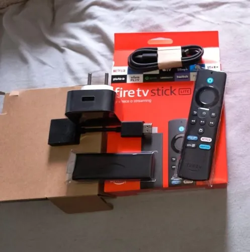 Amazon Fire TV Stick Lite - Completo com Alexa