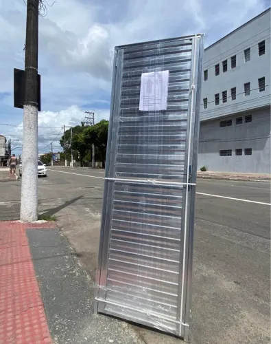 Entregas rápidas- porta de alumínio 60cm 70cm 80cm - promoção