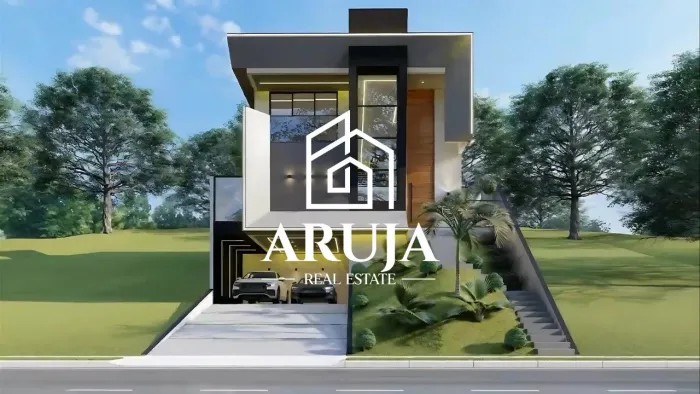 Casa Moderna com Automação e Piscina no Arujá Ville 2