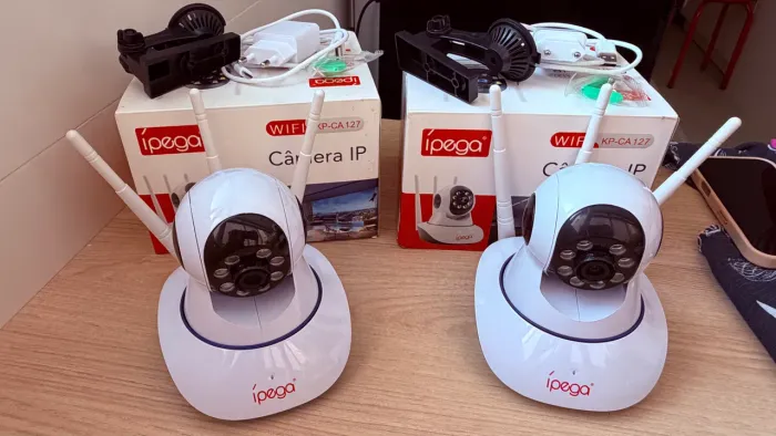 Kit câmera Wi-Fi ipega 