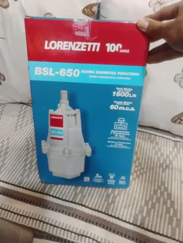 Bomba sapo ou Bompa de água nova na Caixa 
